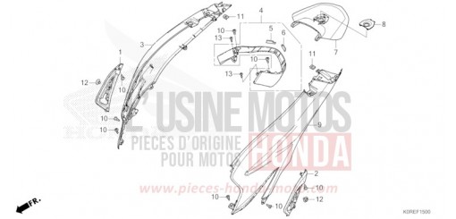 HOUSSE DE CARROSSERIE SH125ADT de 2026